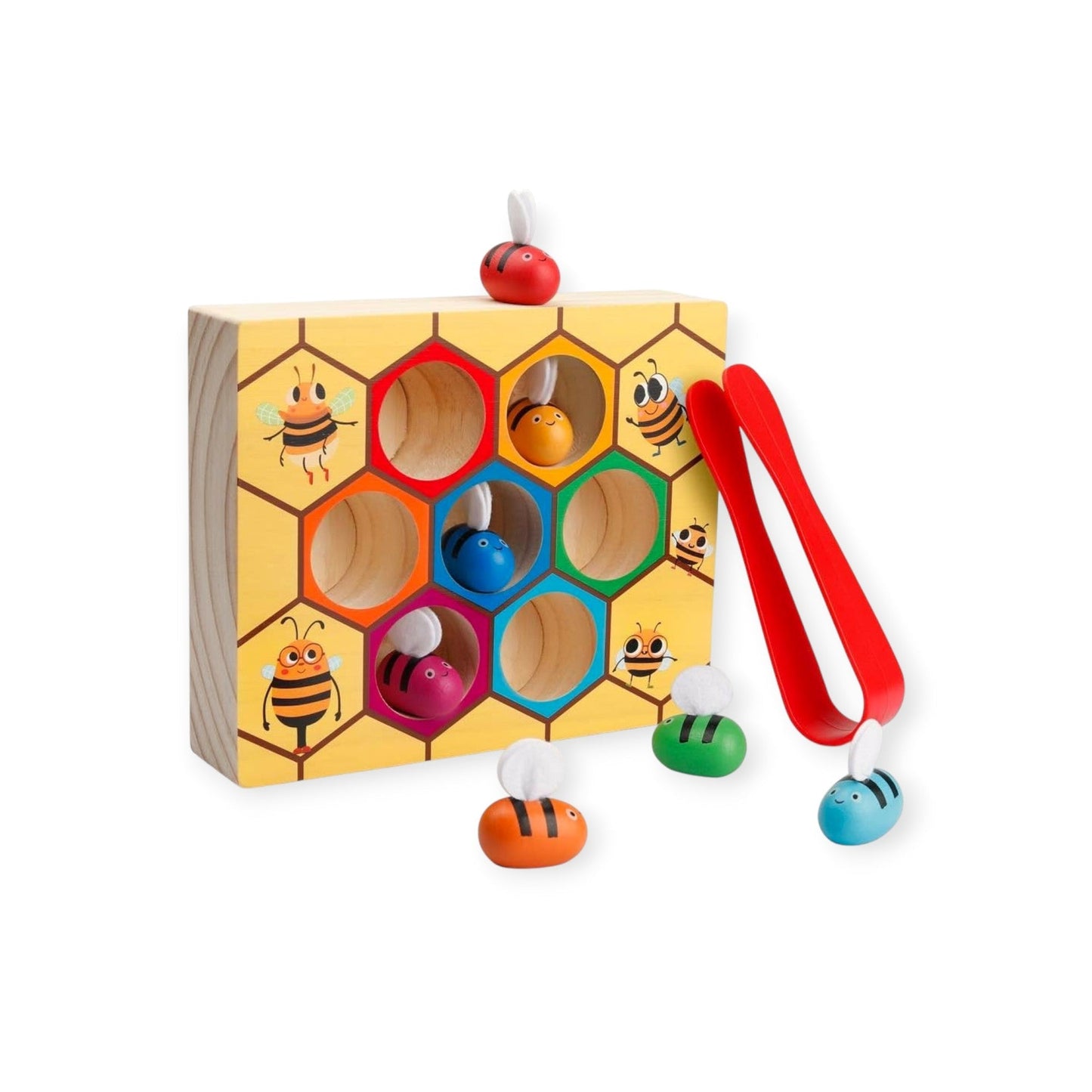 Bee Wooden Sorting Game