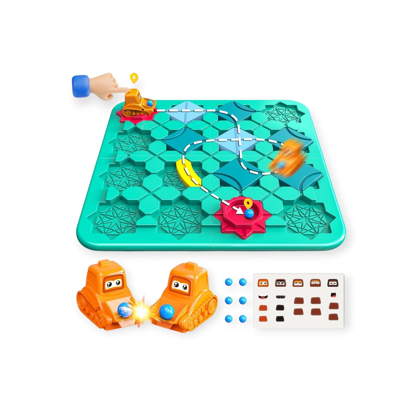 Montessori Car Road Builder