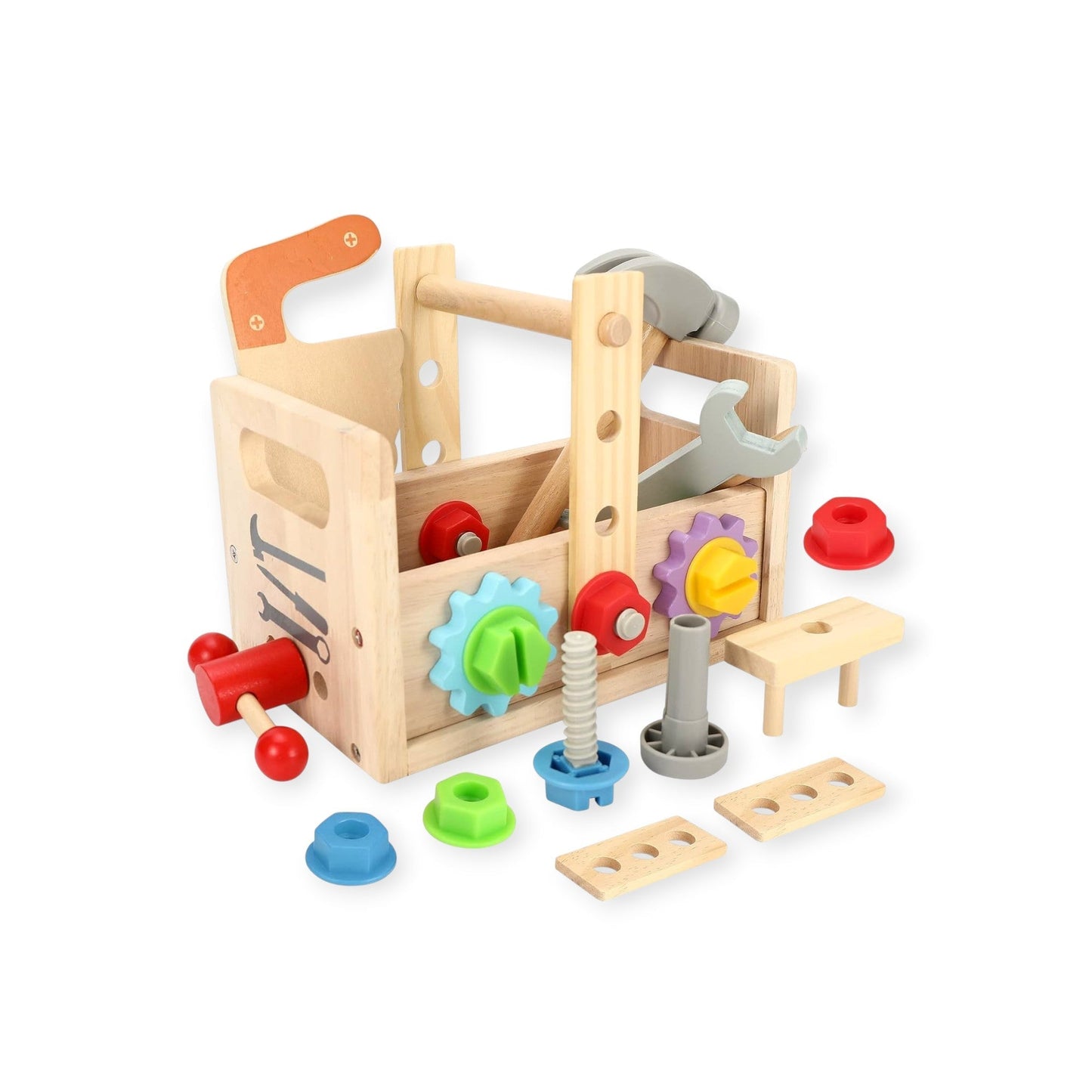Montessori Construction Toy – Wooden Tools