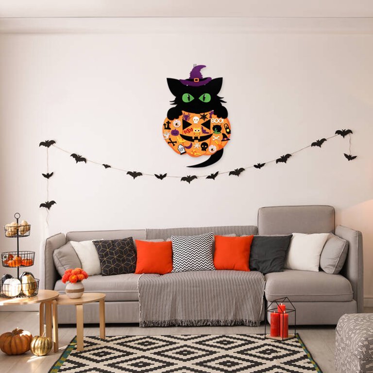 Montessori DIY Halloween Cat