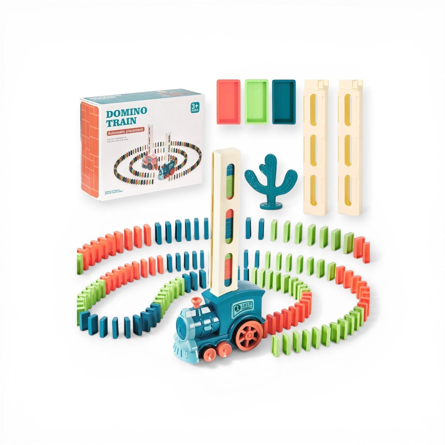 Montessori Domino Train Set