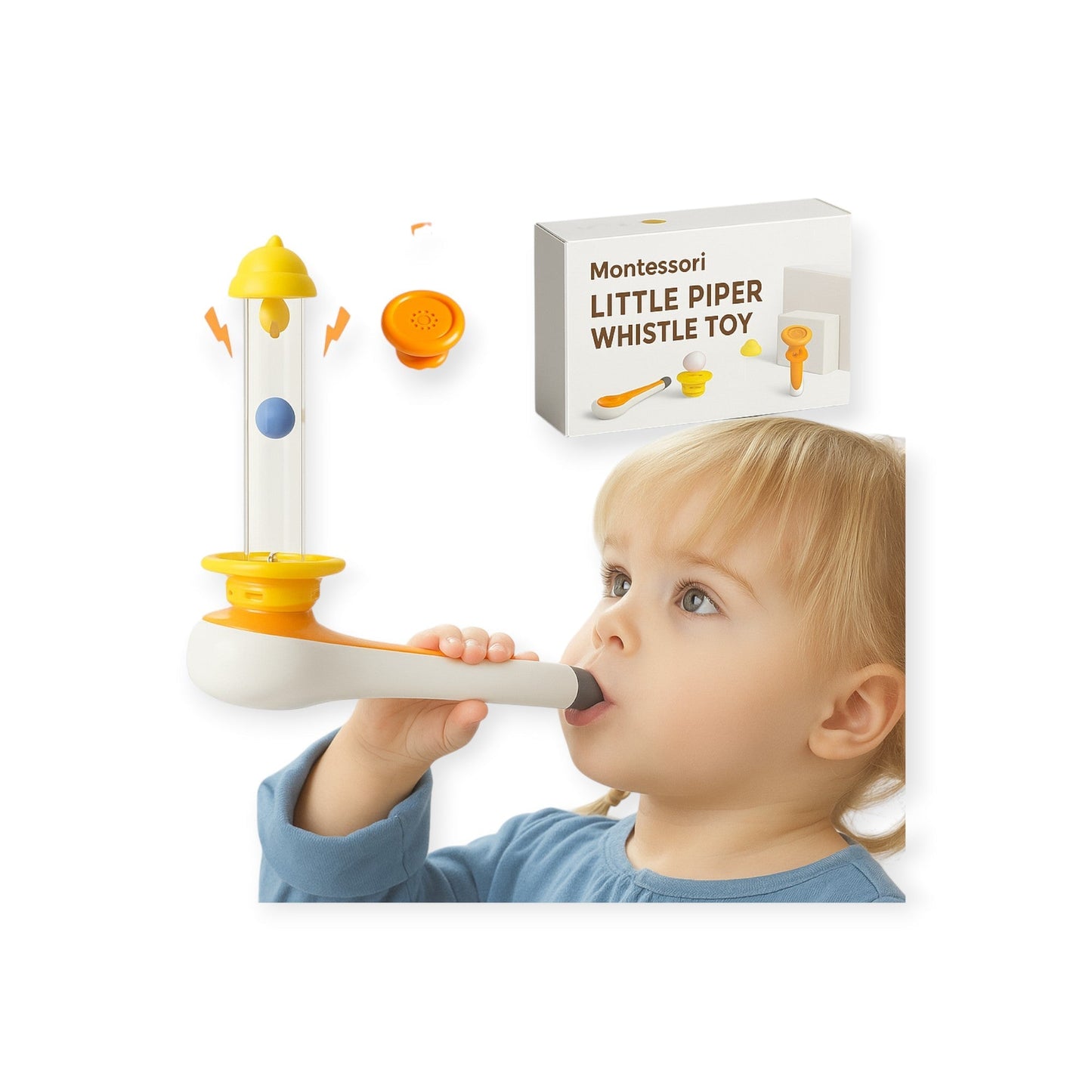 Montessori Little Piper Whistle Toy