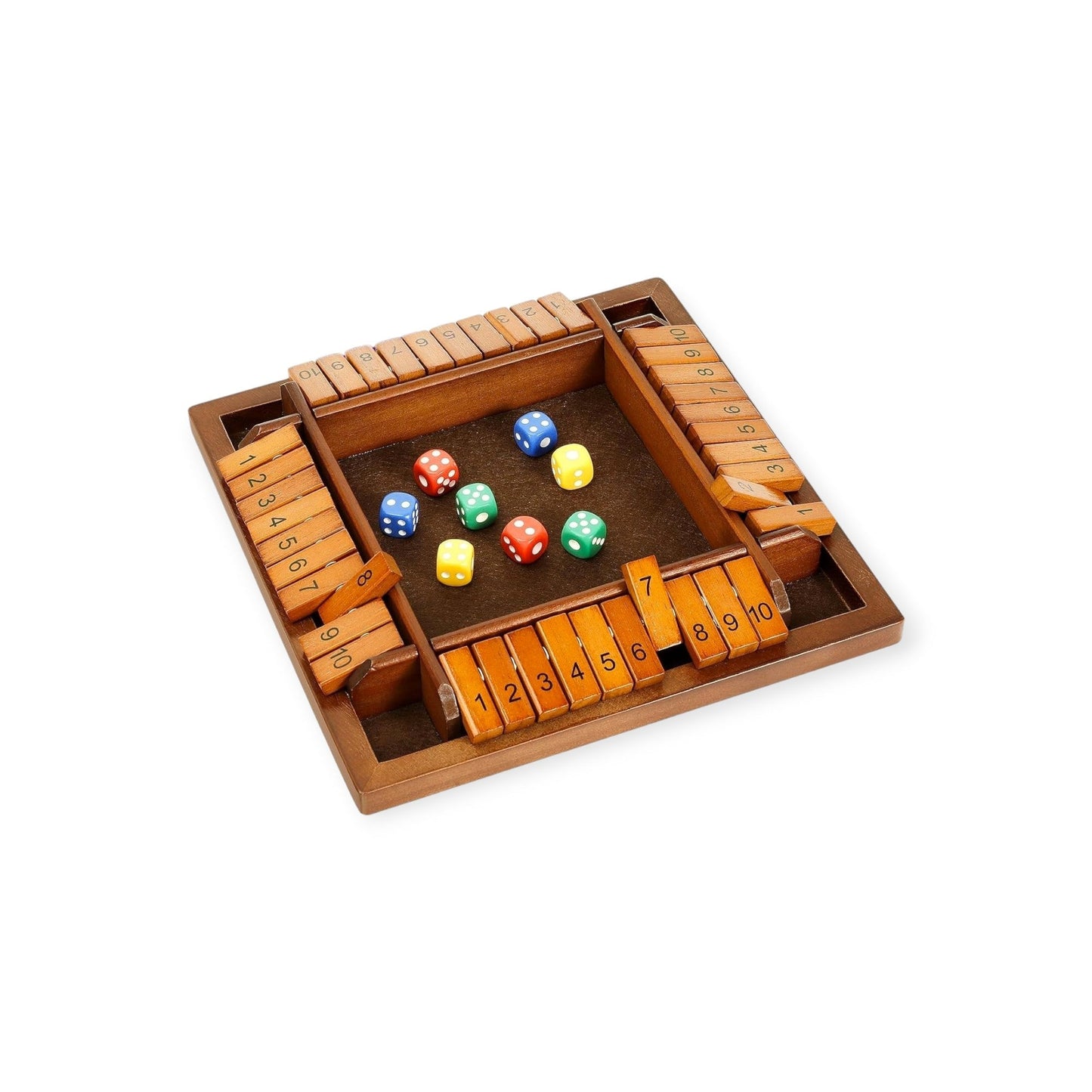 Montessori Shut The Box Dice Game