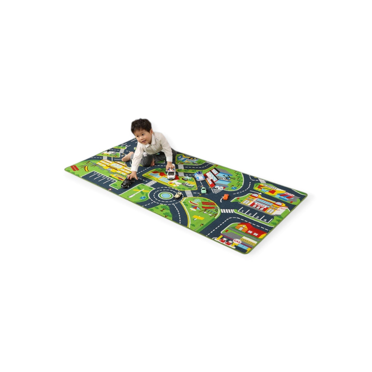 Montessori Vehicles Play Mat
