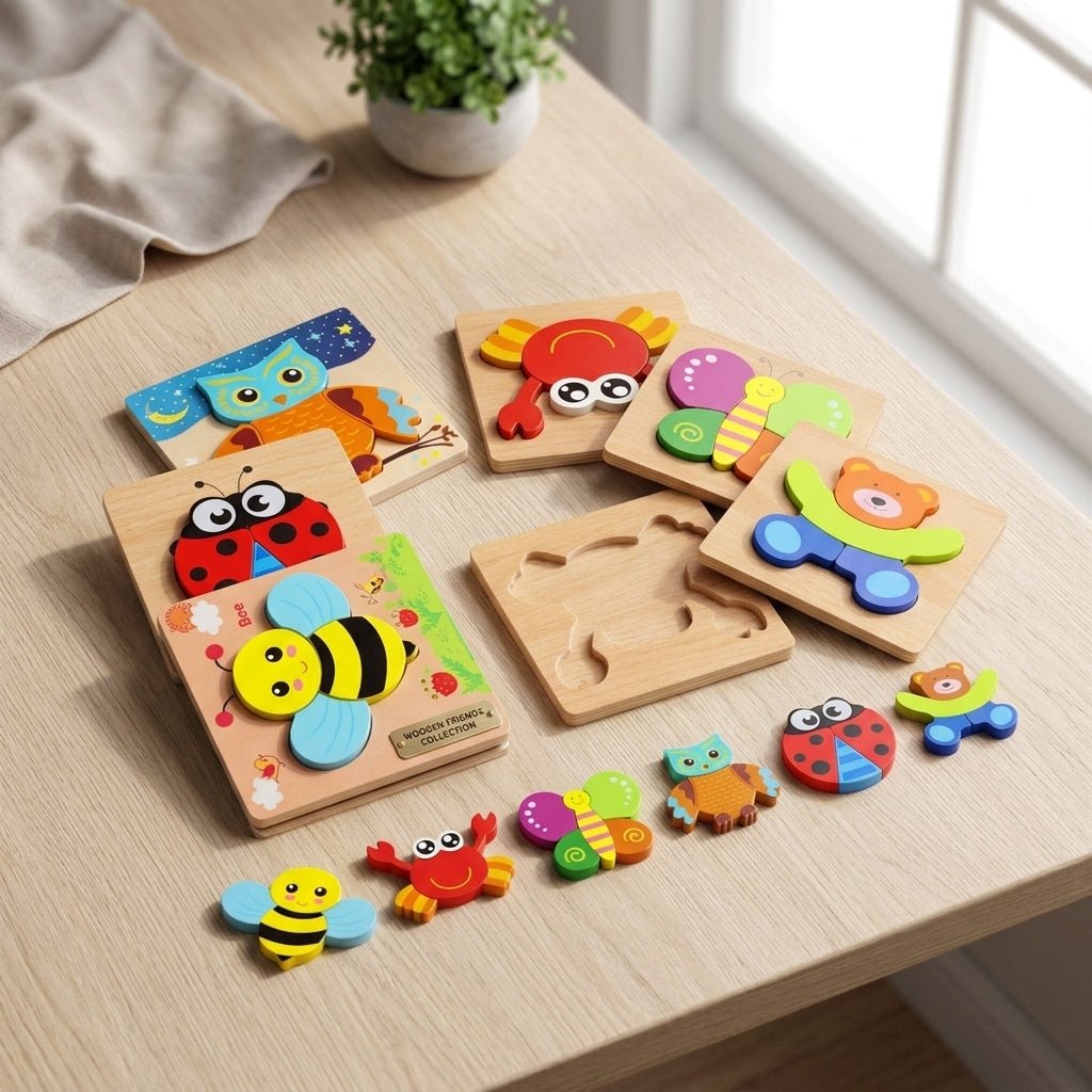 Project Montessori™ Animal Puzzles 6 PACK