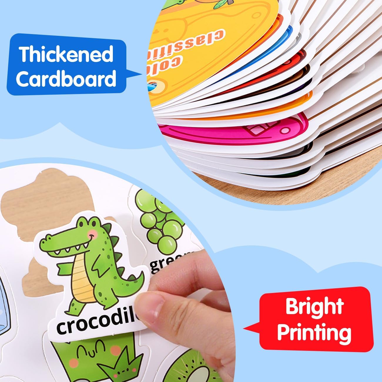 Toddler Color & Vocabulary Busy Book