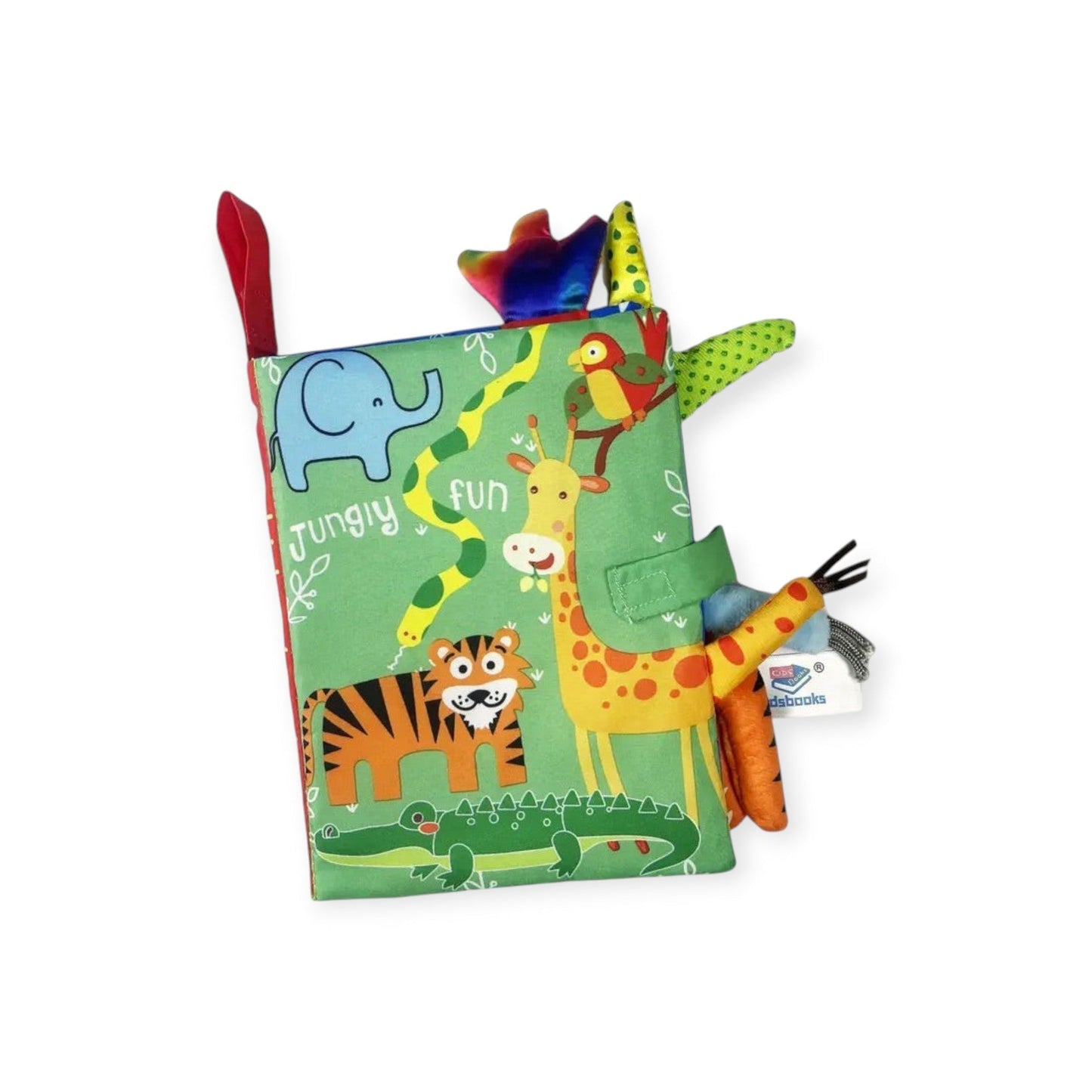 3D Animal Tails Cloth Book