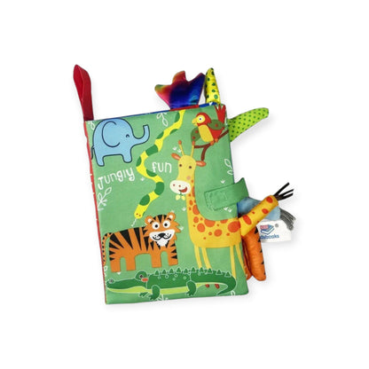 3D Animal Tails Cloth Book