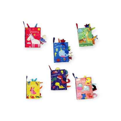3D Animal Tails Cloth Book