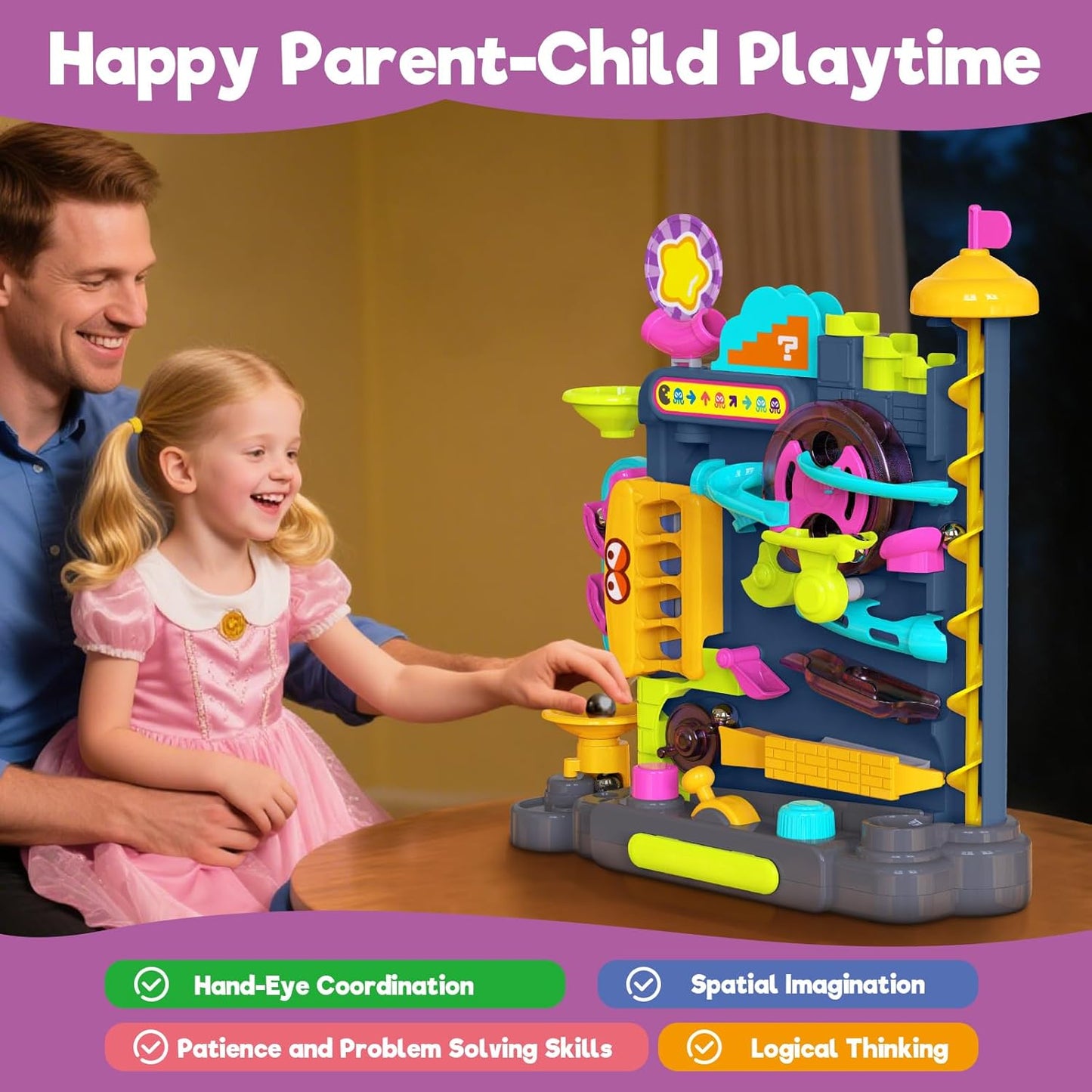 3D Marble Run Obstacle Challenge Game