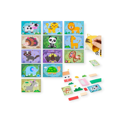 3D Sticker Puzzles (12 Sheets)