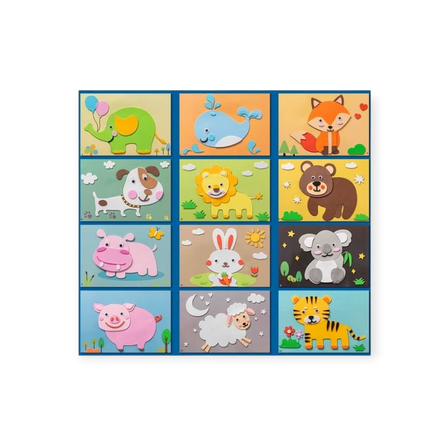 3D Sticker Puzzles (12 Sheets)