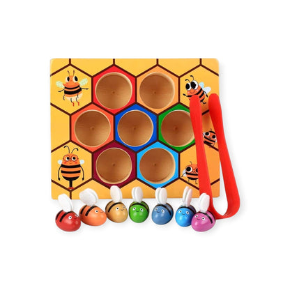 Bee Wooden Sorting Game