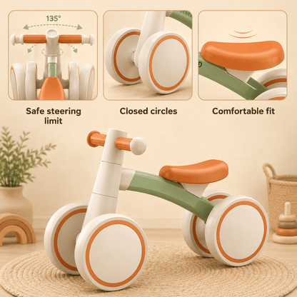 Montessori Balance Bike for Toddlers