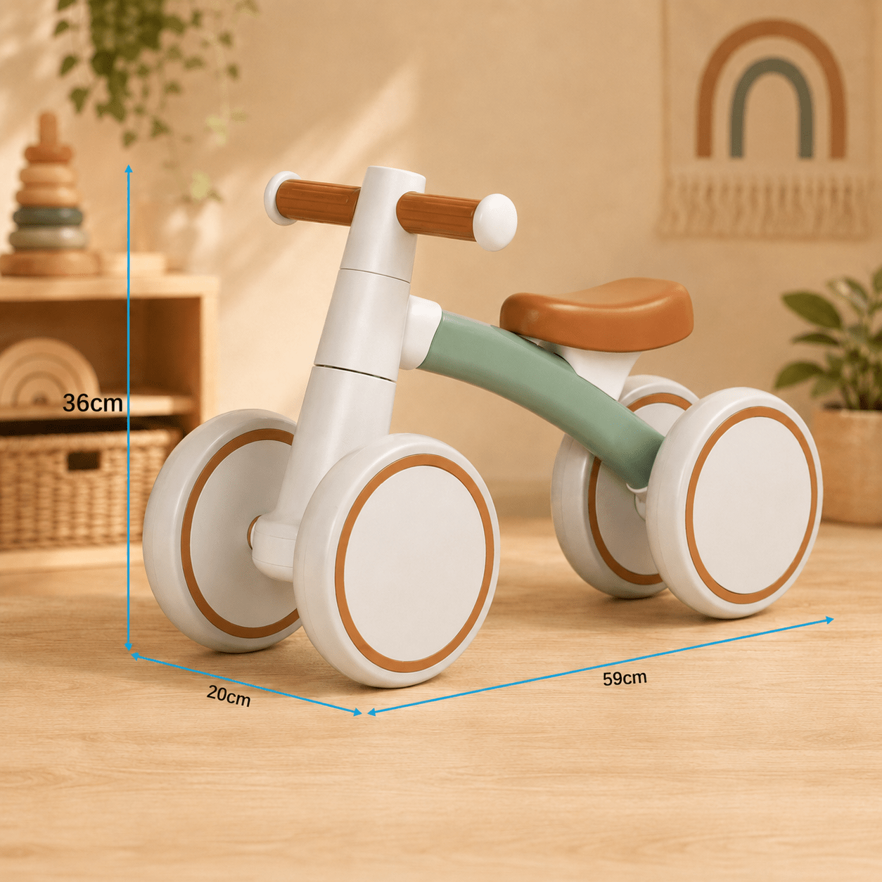 Montessori Balance Bike for Toddlers