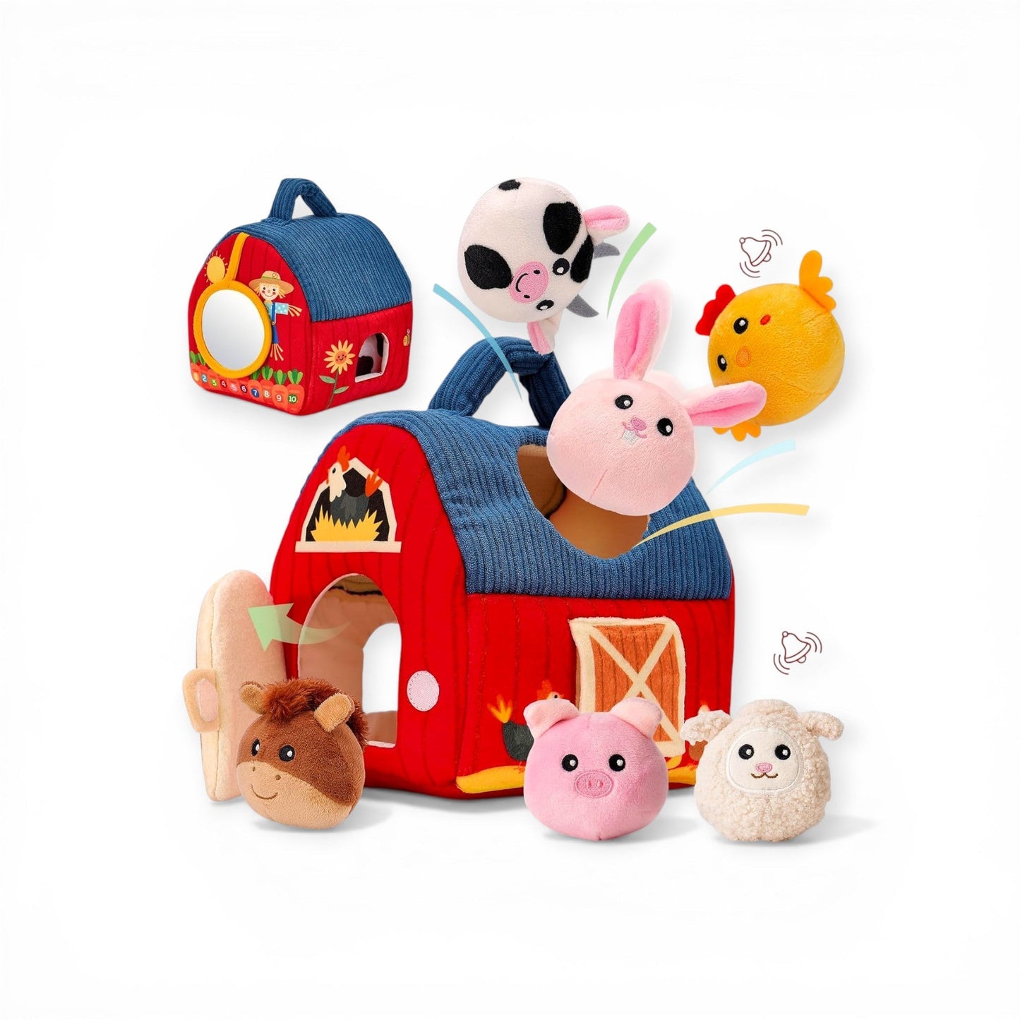 Montessori Barnyard Cuddly Animals