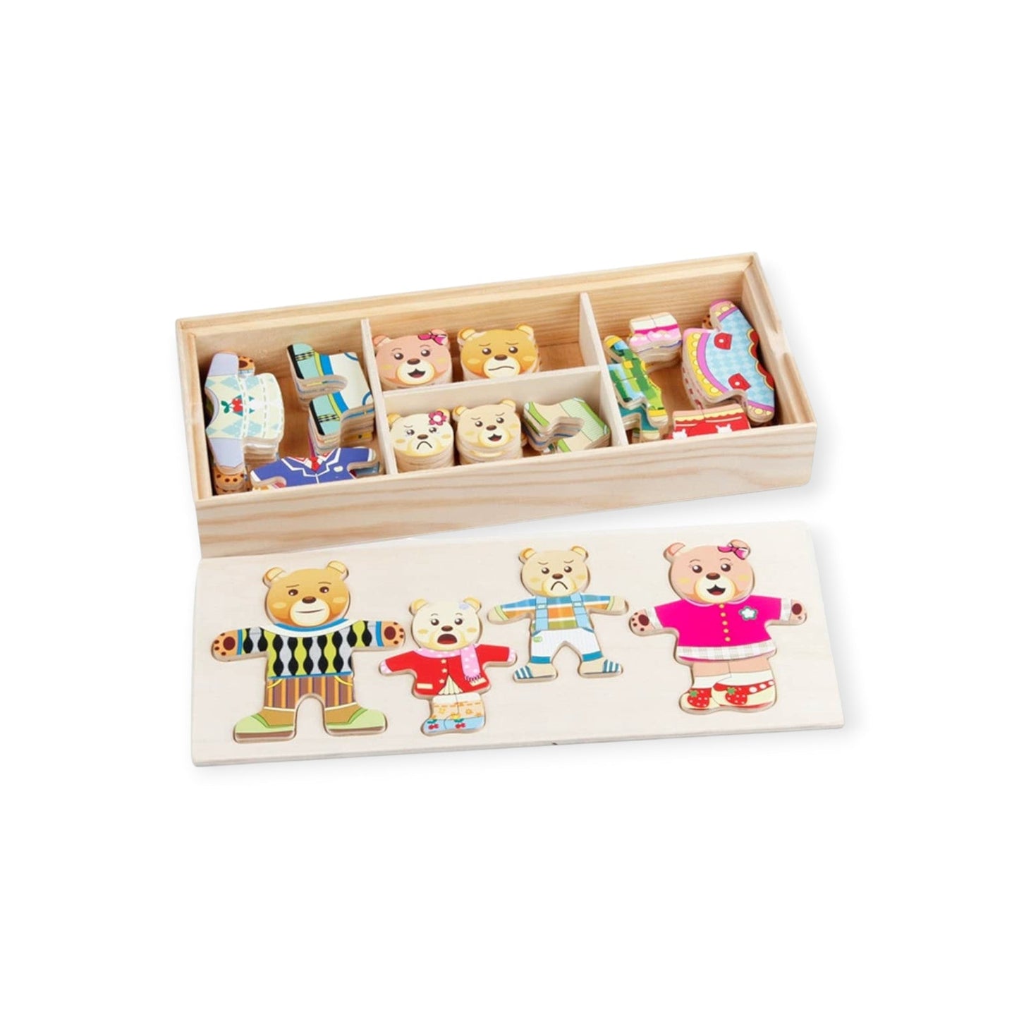 Montessori Bear Dress Up Game