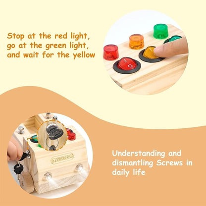 Montessori Busy Board Truck