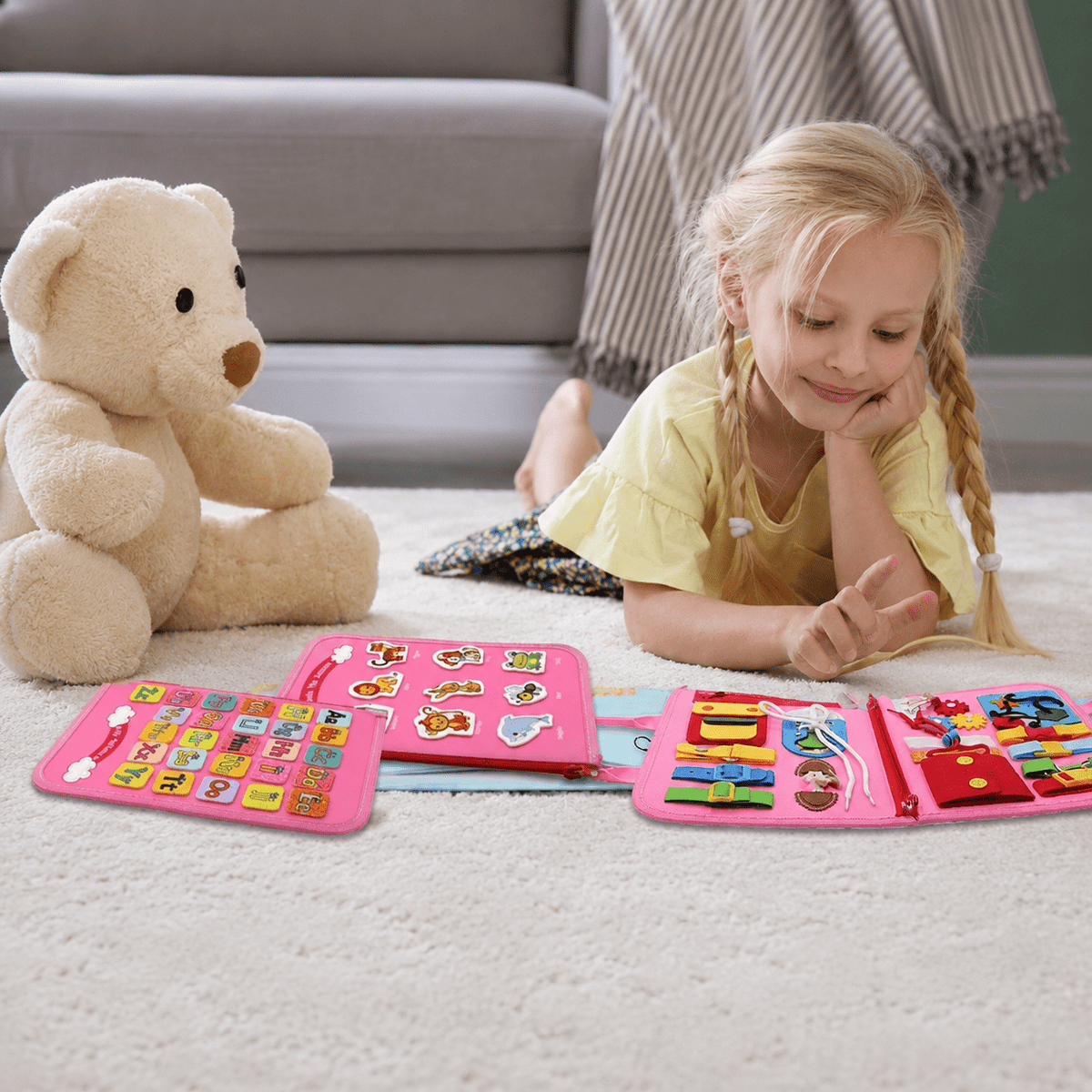 Montessori Busy Board - Upgraded Edition Litlle Montessori