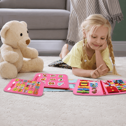 Montessori Busy Board - Upgraded Edition