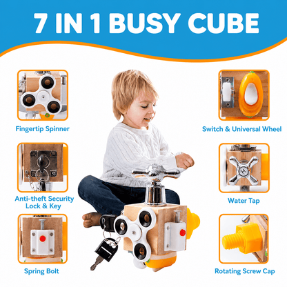 Montessori Busy Cube