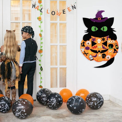 Montessori DIY Halloween Cat