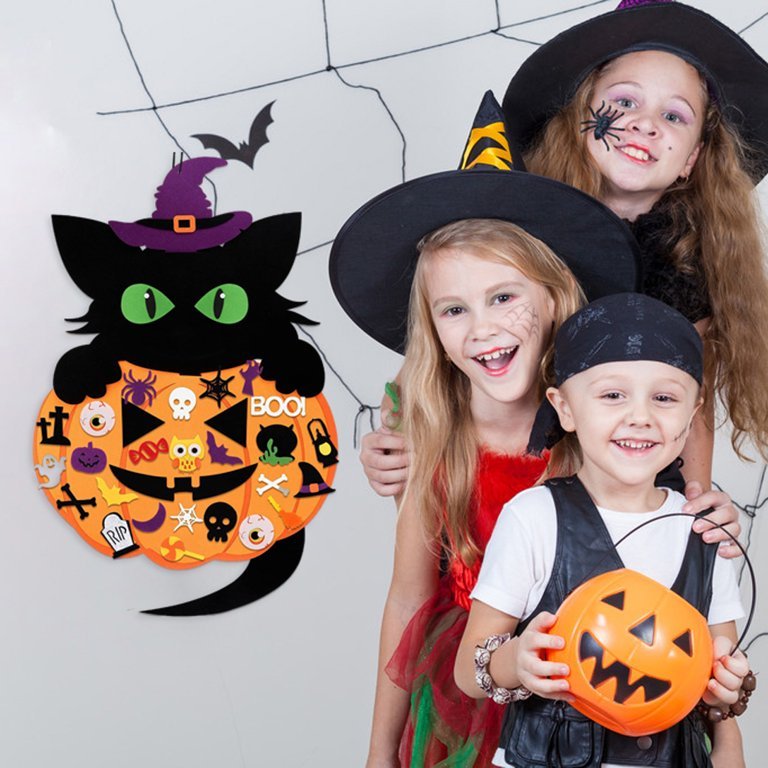 Montessori DIY Halloween Cat