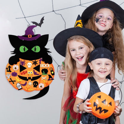 Montessori DIY Halloween Cat