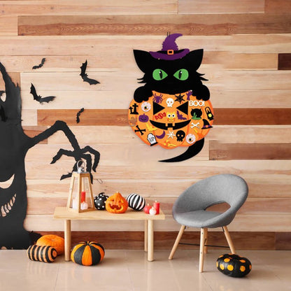 Montessori DIY Halloween Cat