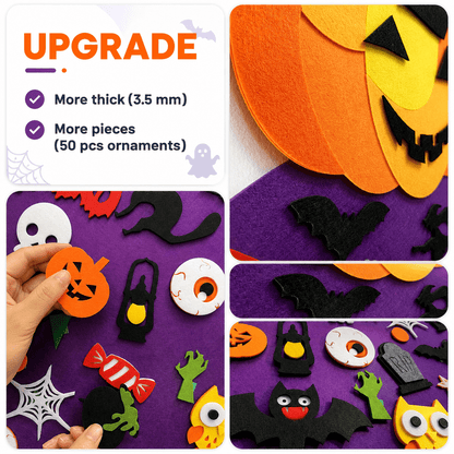 Montessori DIY Halloween Pumpkin Witch