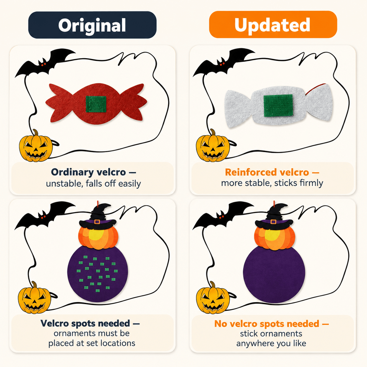 Montessori DIY Halloween Pumpkin Witch