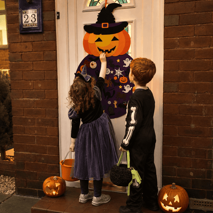 Montessori DIY Halloween Pumpkin Witch