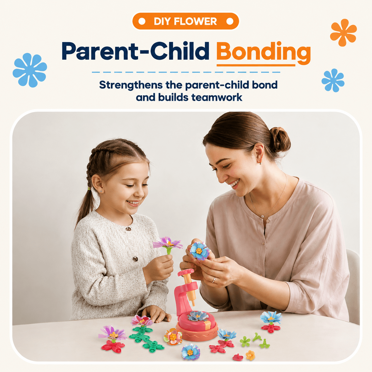 Montessori Fabric Flower Making Kit