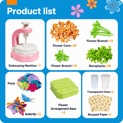 Montessori Fabric Flower Making Kit