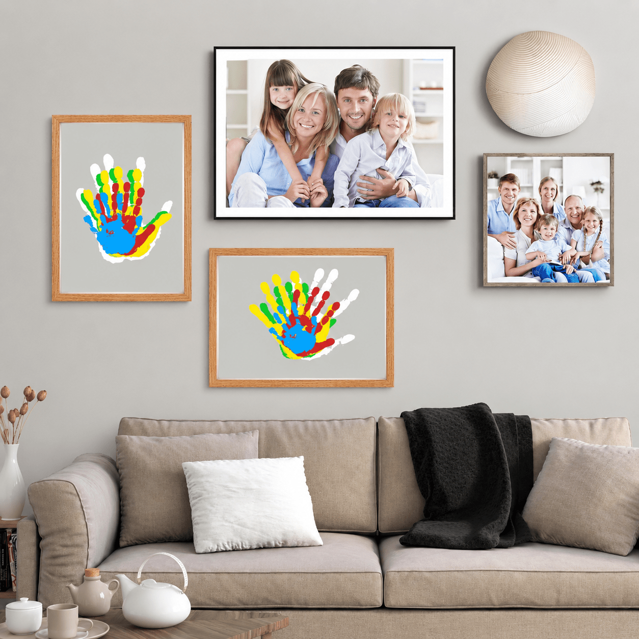 Montessori Family Keepsake Frame