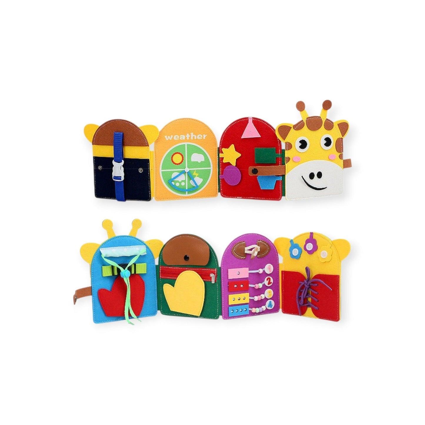 Montessori Giraffe Busy Book