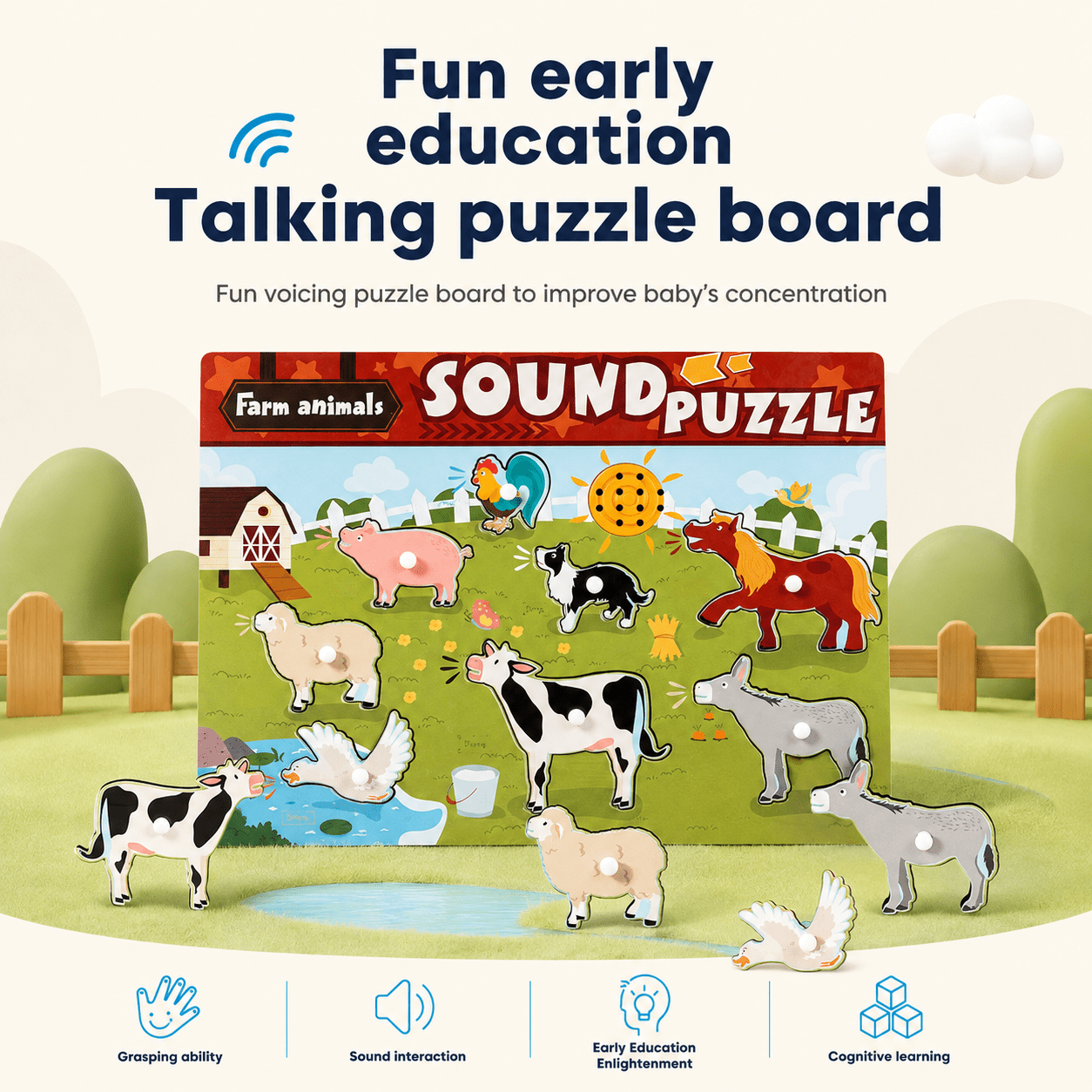Montessori Kids Sound Puzzles