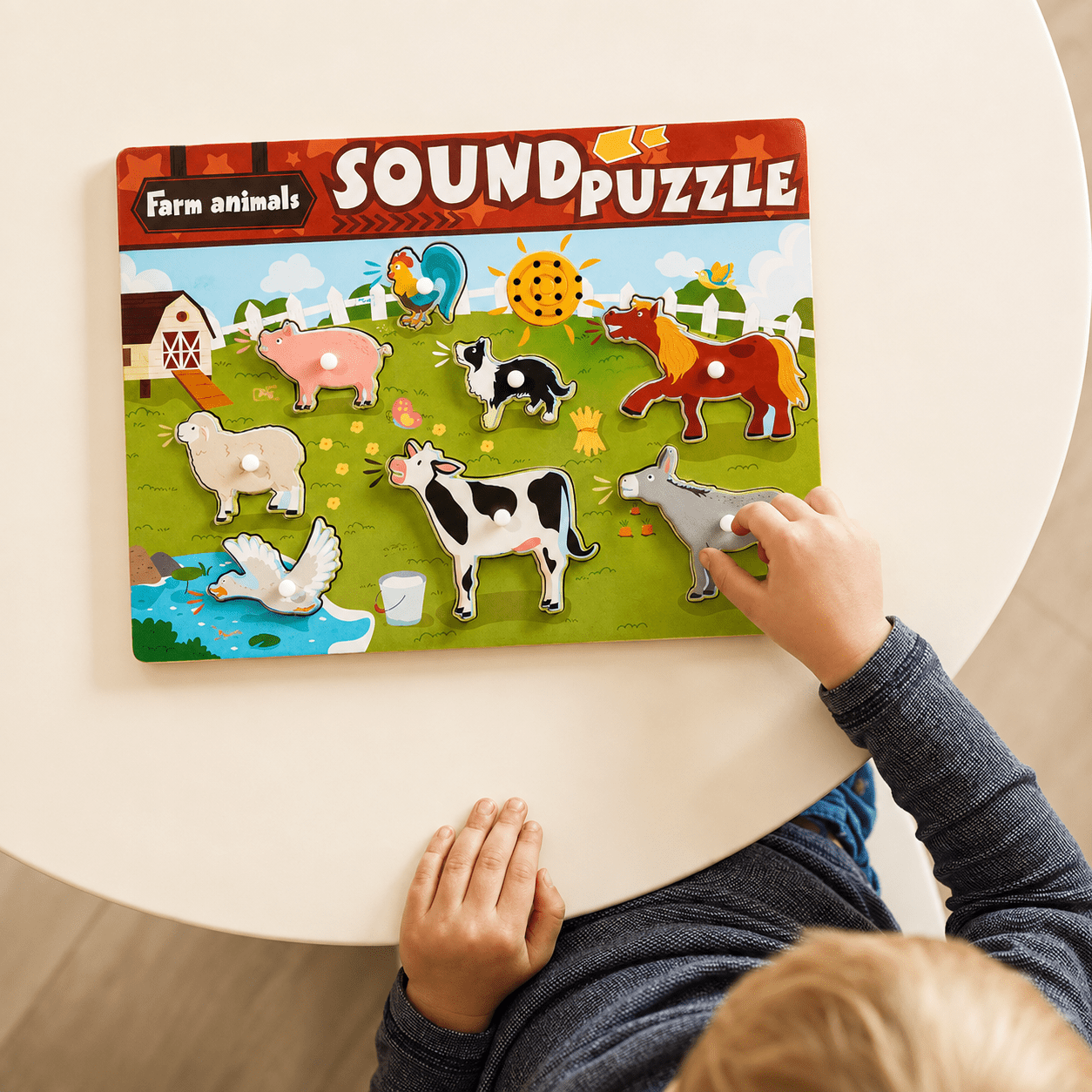 Montessori Kids Sound Puzzles