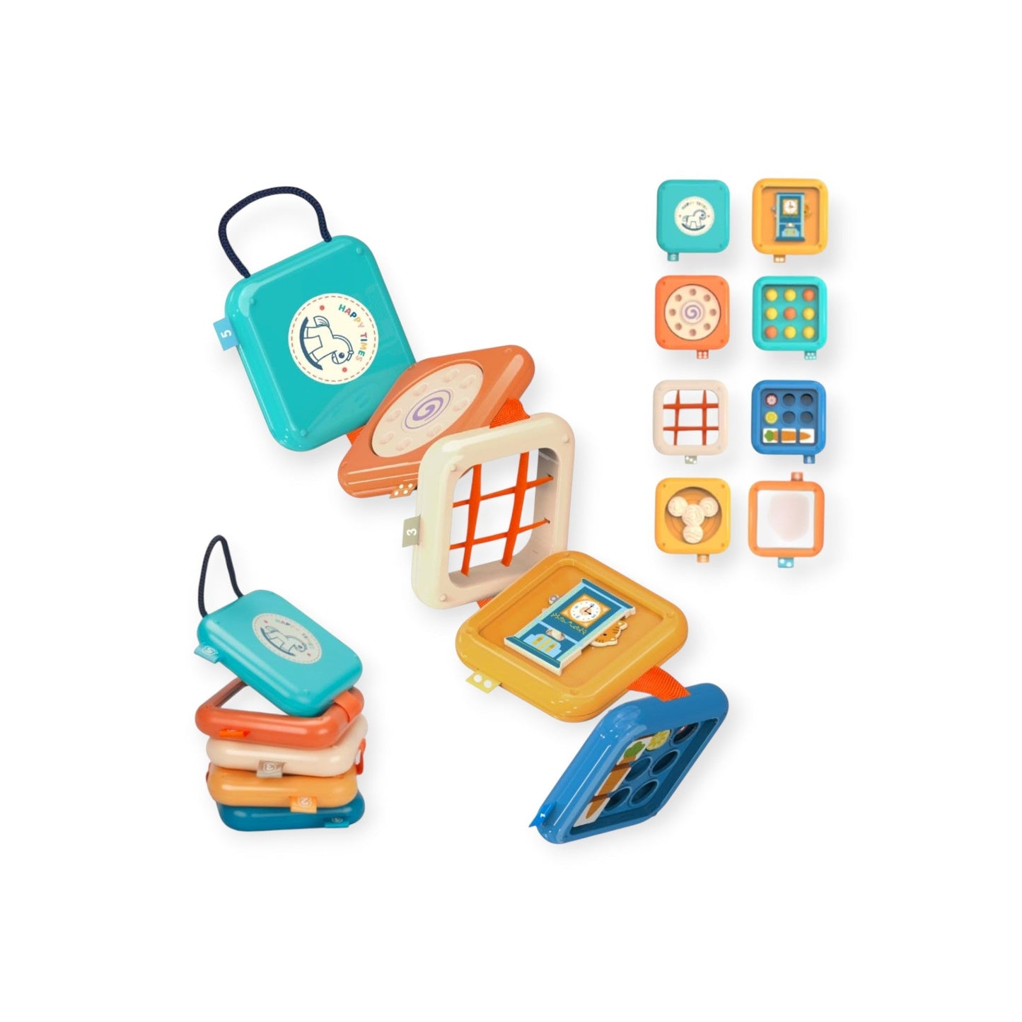 Montessori Little Explorer Busy Cube