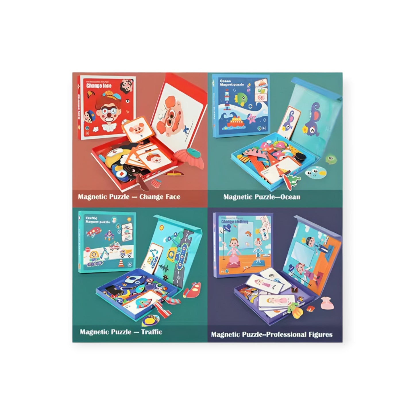 Montessori Magnetic Puzzle