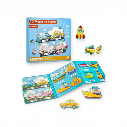 Montessori Magnetic Story Puzzle Books