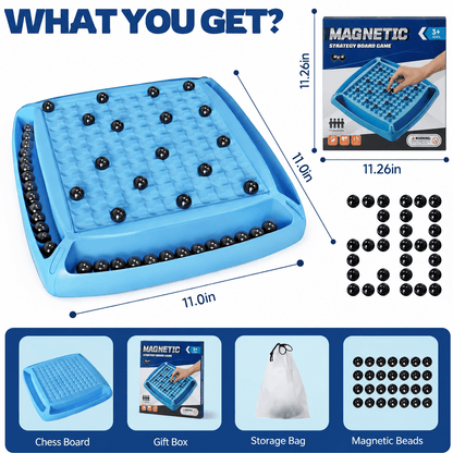 Montessori Magnetic Strategy Game