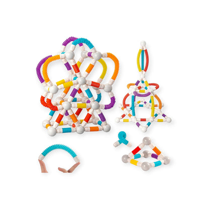 Montessori Magnetic Wand Building Set