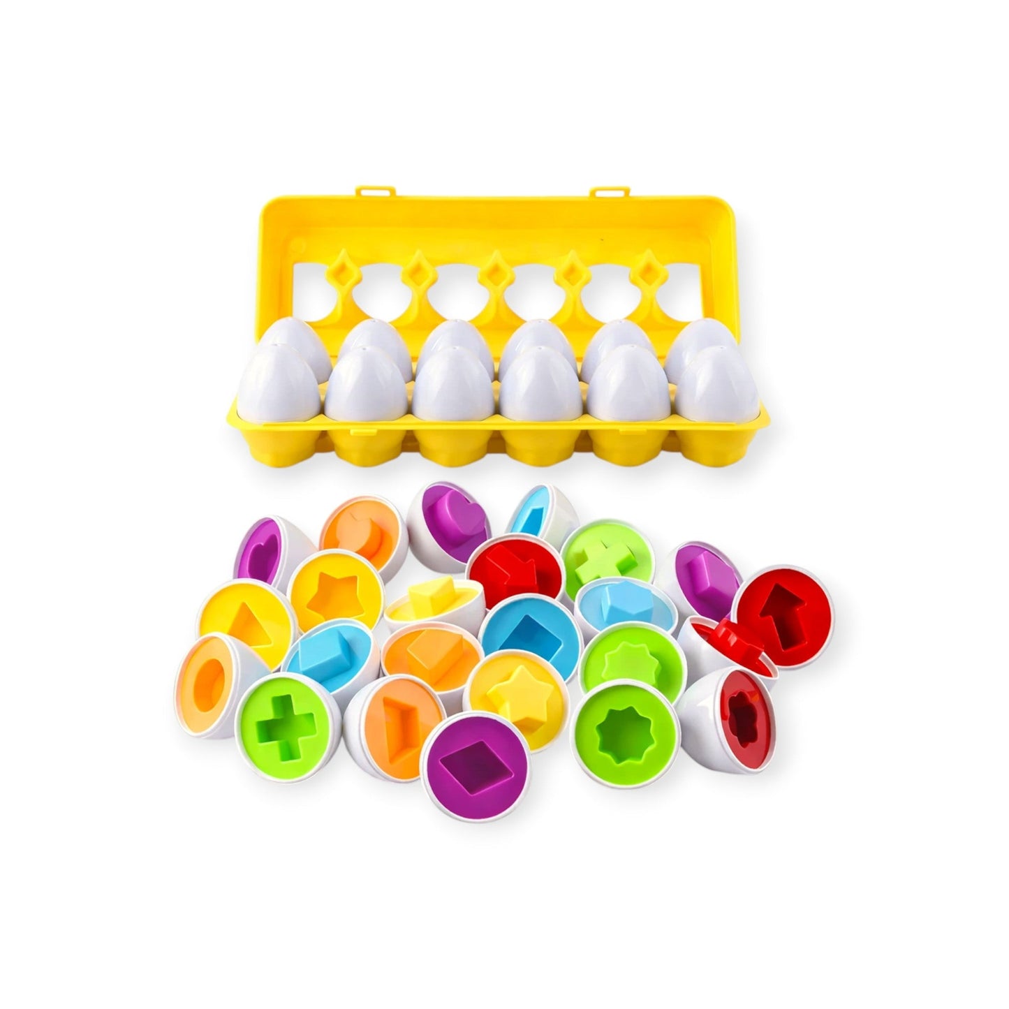Montessori Matching Easter Eggs
