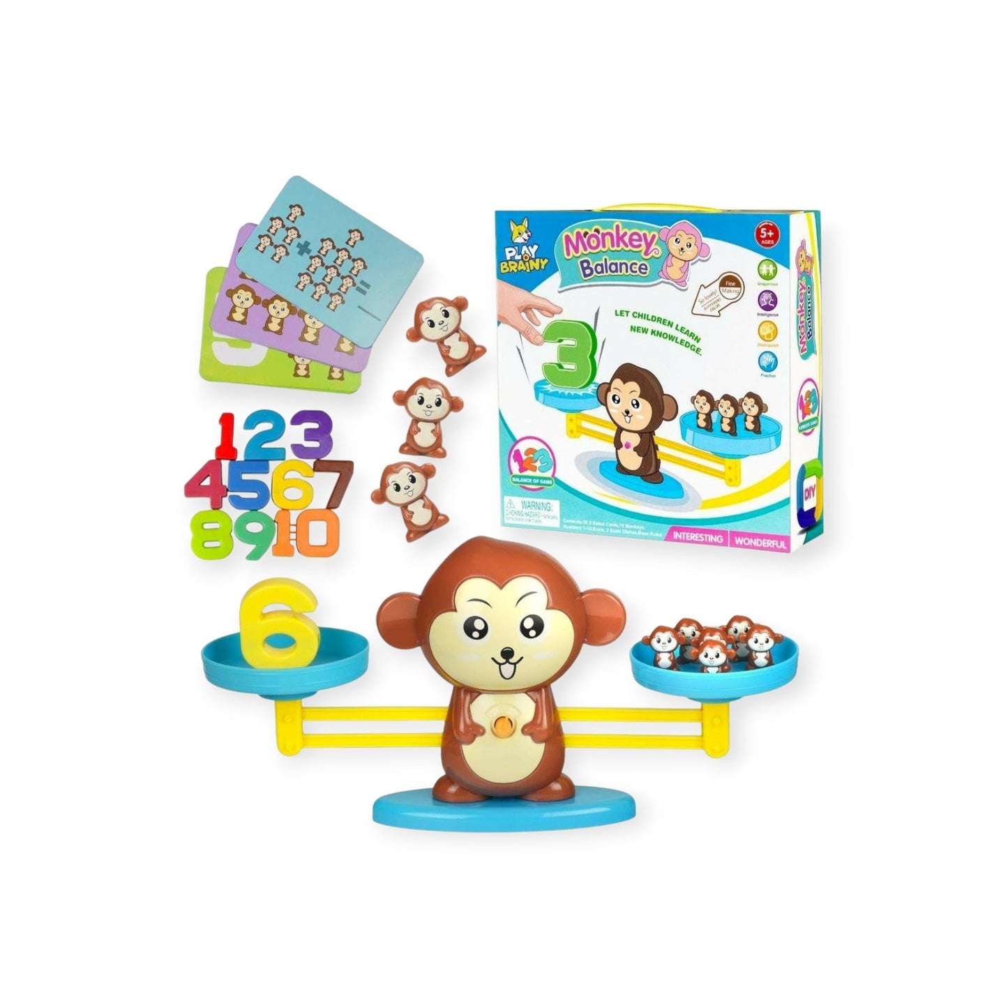 Montessori Monkey Balance Math Game
