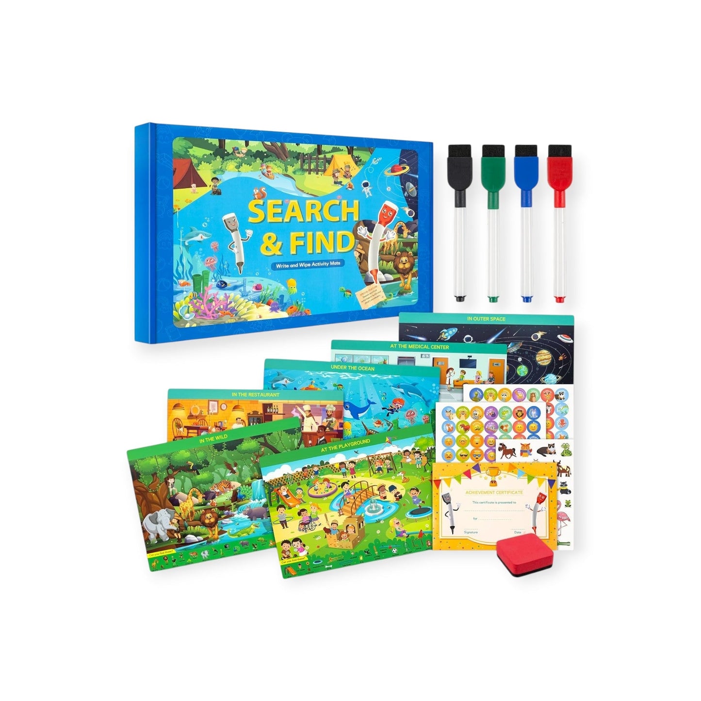 Montessori Search & Find Mats