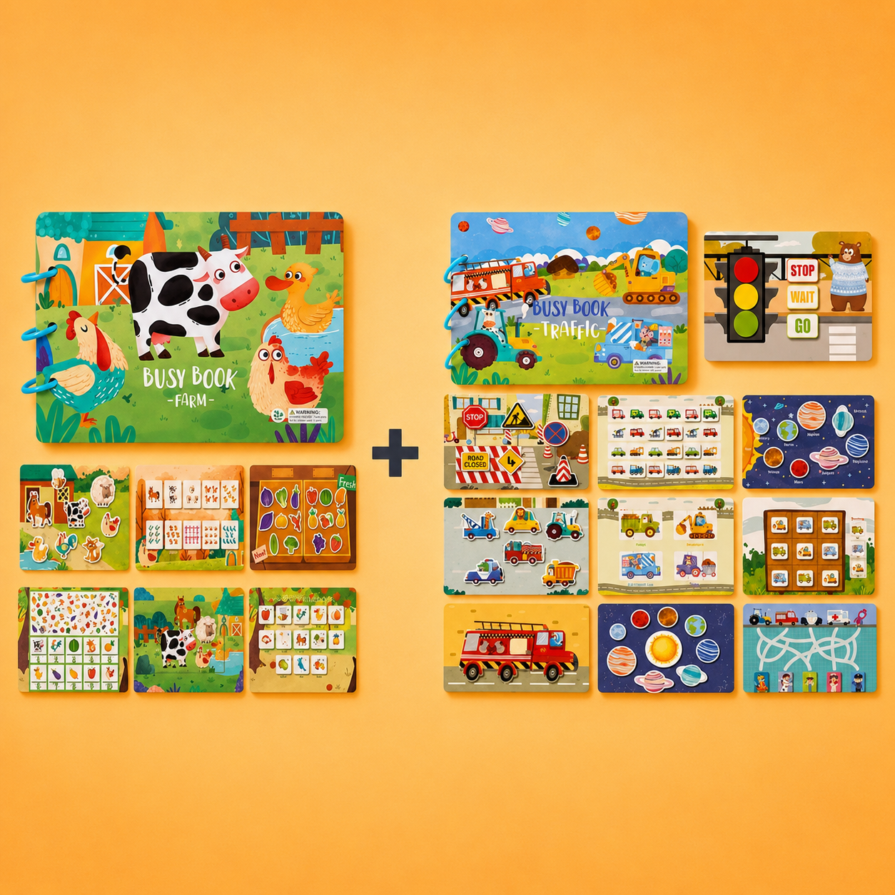 Montessori Sensory Book