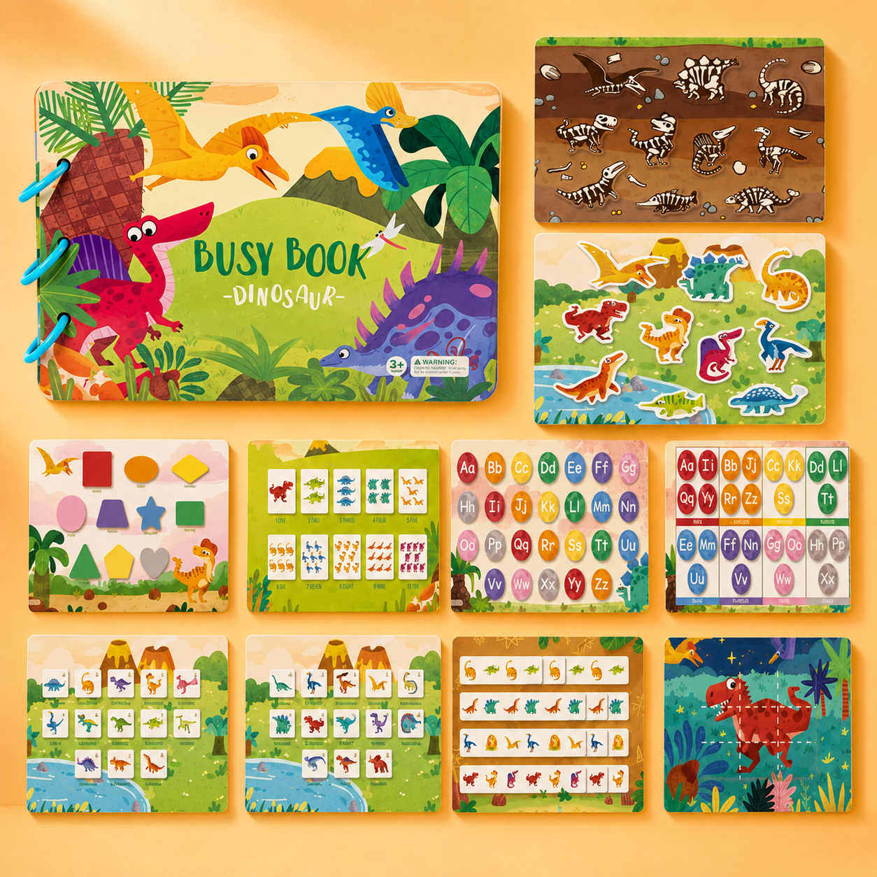 Montessori Sensory Book