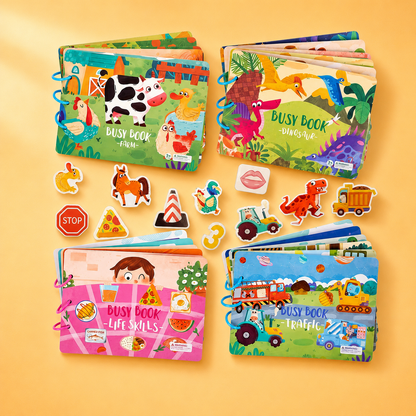 Montessori Sensory Book