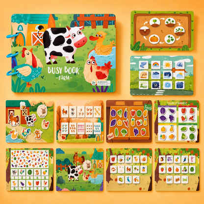 Montessori Sensory Book